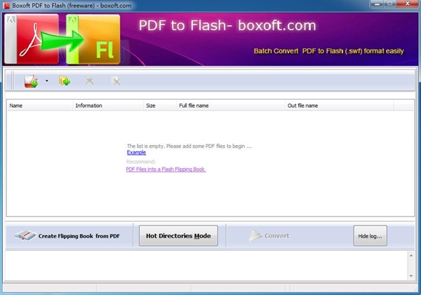 BoxoftPDFtoFlash(PDF转FLASH工具)截图3