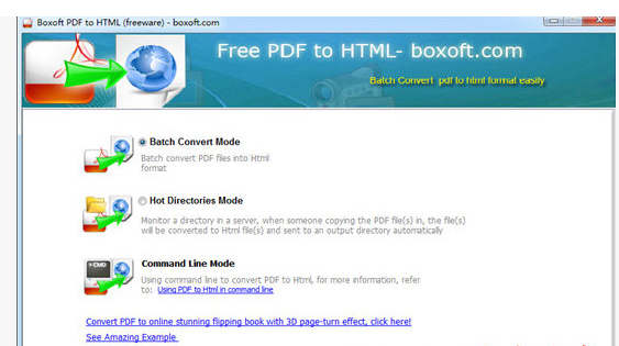 BoxoftPDFtoHtml(pdf转html转换器)截图1