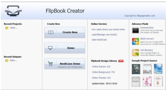 FlipBookCreator(翻转图书制作软件)截图1