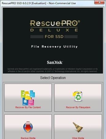 RescuePROSSD(SSD修复软件)截图1