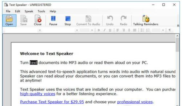 TextSpeaker(文字转语音软件)截图2
