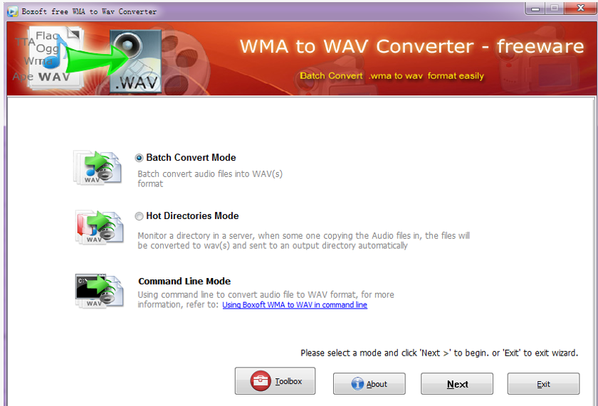 BoxoftWMAtoWavconverter(WMA转WAV转换器)截图3