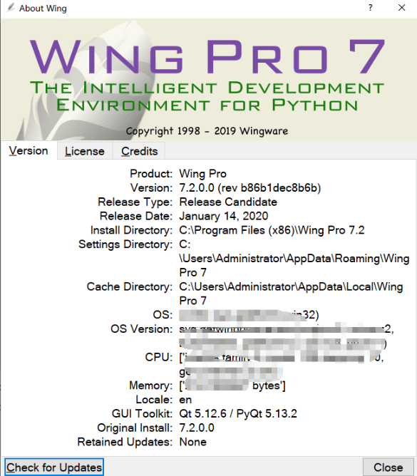 wingpro(Python开发环境)截图3