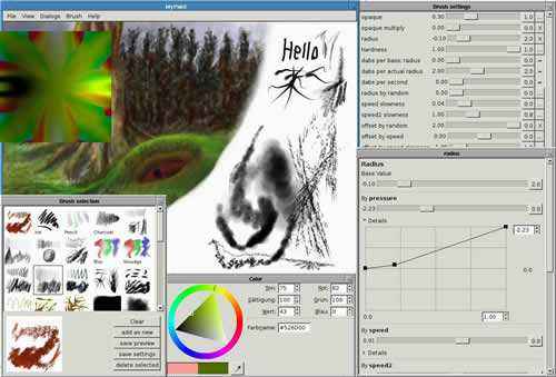 MyPaint(油画彩绘软件)截图2