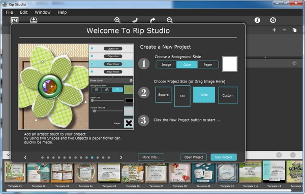RipStudio(图片拼贴软件)截图1