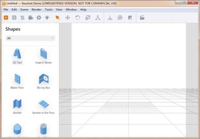 3D模型设计软件BoxshotDemo最新版截图2