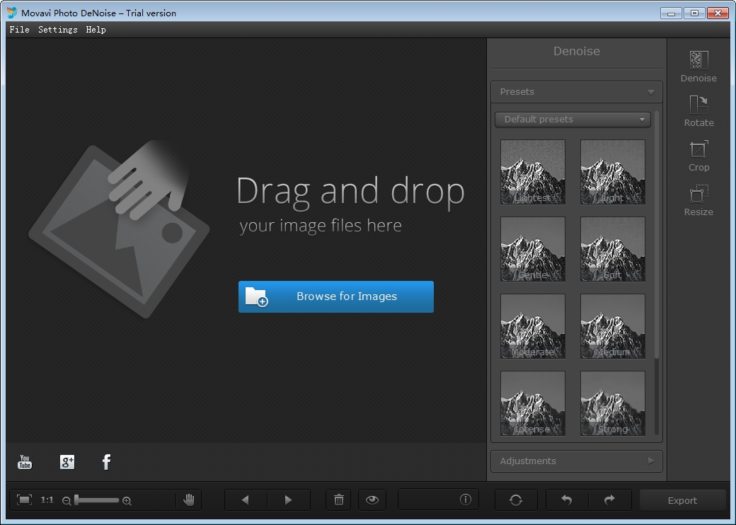 图片降噪软件MovaviPhotoDeNoise最新版截图1