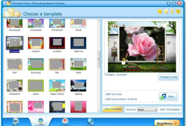 iPixSoftVideoSlideshowMakerDeluxe官方版截图2