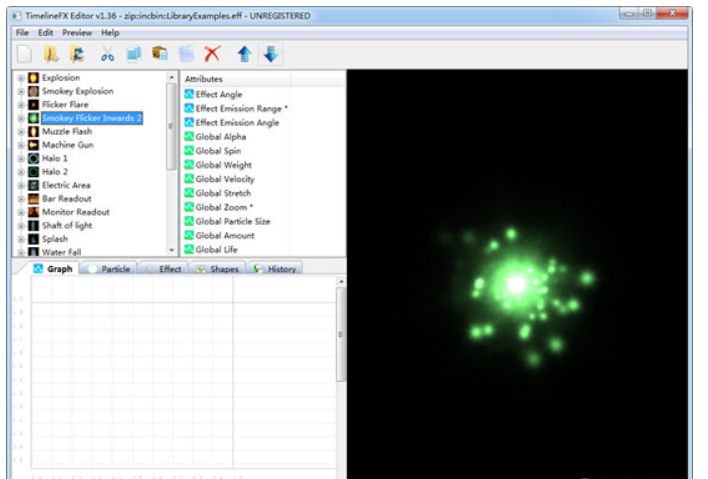 TimelineFXEditor(粒子特效制作软件)绿色版截图2