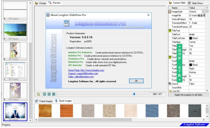 LongtionSlideShowPro(相册创建工具)截图2