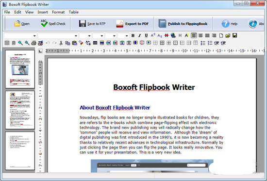 BoxoftFlipbookWriter(翻页书制作软件)免费版截图2