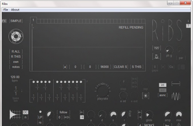 Ribs(音频合成软件)截图1