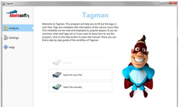 mp3标签批量修改器(AbelssoftTagman)截图1