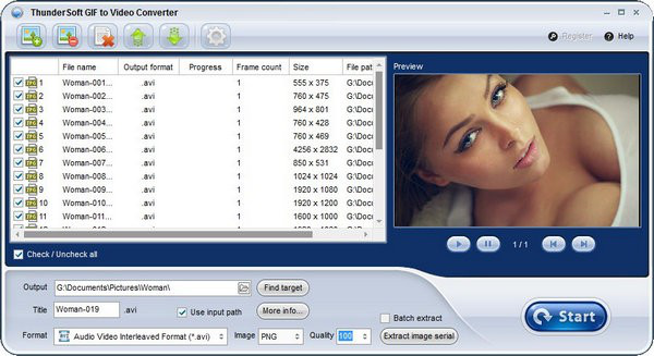 ThunderSoftGIFtoVideoConverter截图1