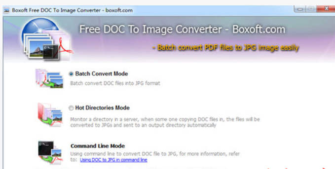 BoxoftFreeDOCtoImageConverter(文档转图像软件)截图1