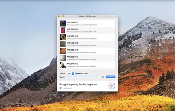 iMazingHEIC转换器截图2