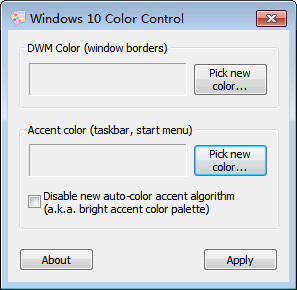 Windows10ColorControl截图1