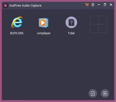 AudFreeAudioCapture(音频录制工具)截图1