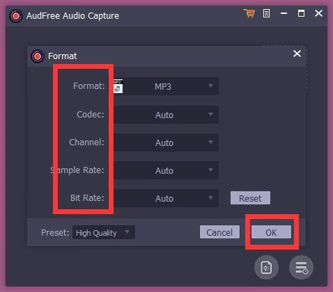 AudFreeAudioCapture(音频录制工具)截图3