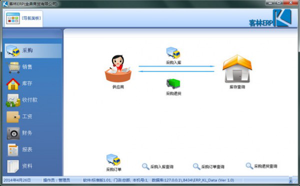 客林ERP截图2
