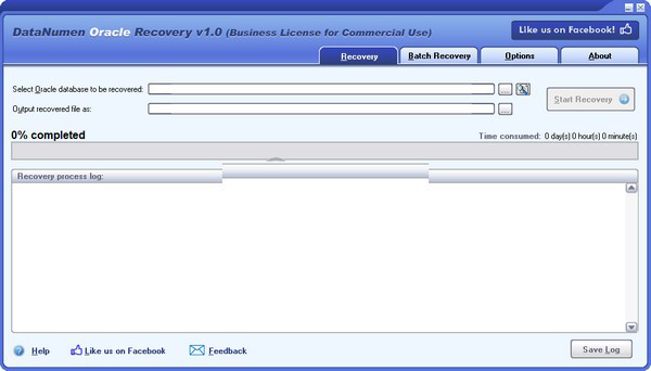 DataNumenOracleRecovery(Oracle数据库恢复工具)截图1