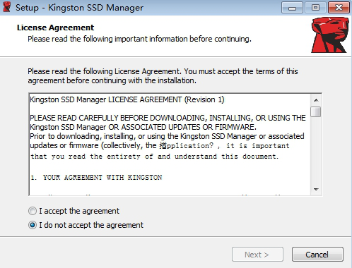 金士顿固态硬盘管理工具(SSDManager)截图2