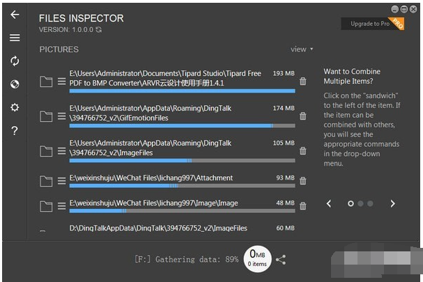 FilesInspector(磁盘文件分析工具)截图2