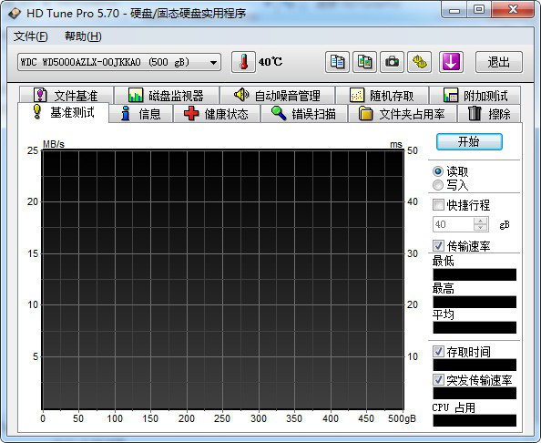 硬盘检测工具(HDTunePro)截图1