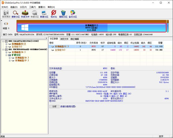 DiskGeniusPro(硬盘修复工具)截图1