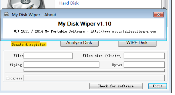 MyDiskWiper硬盘格式化软件截图3