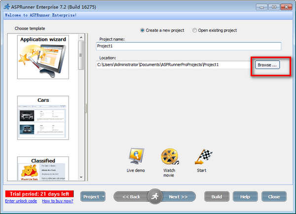 ASPRunnerEnterprise(ASP网页制作软件)截图2