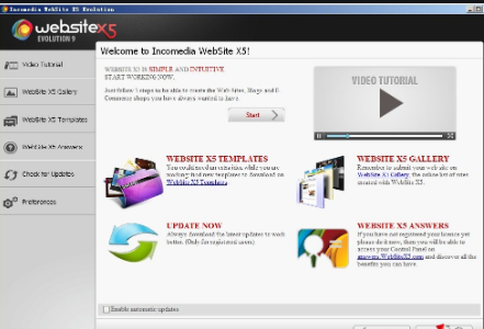 WebSiteX5(可视化网页设计软件)截图2