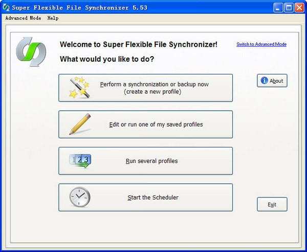 同步文件备份工具(SuperFlexibleFileSynchronizerPro)截图1