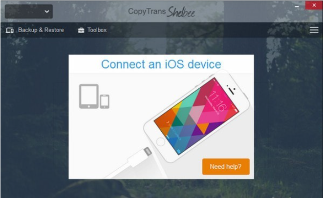CopyTransShelbee(ios设备数据备份还原工具)截图1