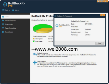 系统还原软件(RollBackRx)截图3