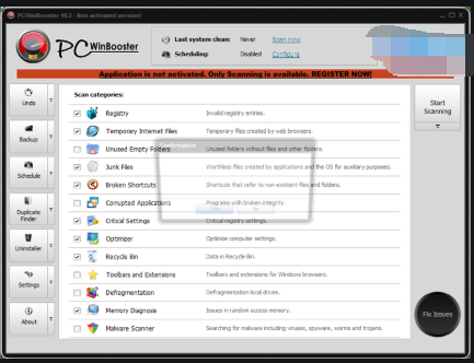 PCWinBoosterFree(系统清理软件)截图3
