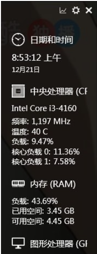 SidebarDiagnostics(电脑硬件监控软件)截图1