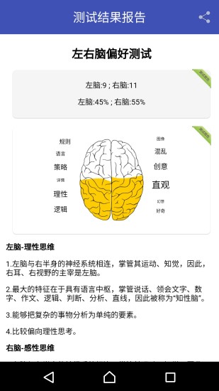 职业兴趣测试截图3