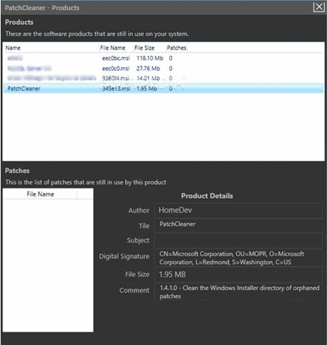 PatchCleaner(补丁清理工具)截图1