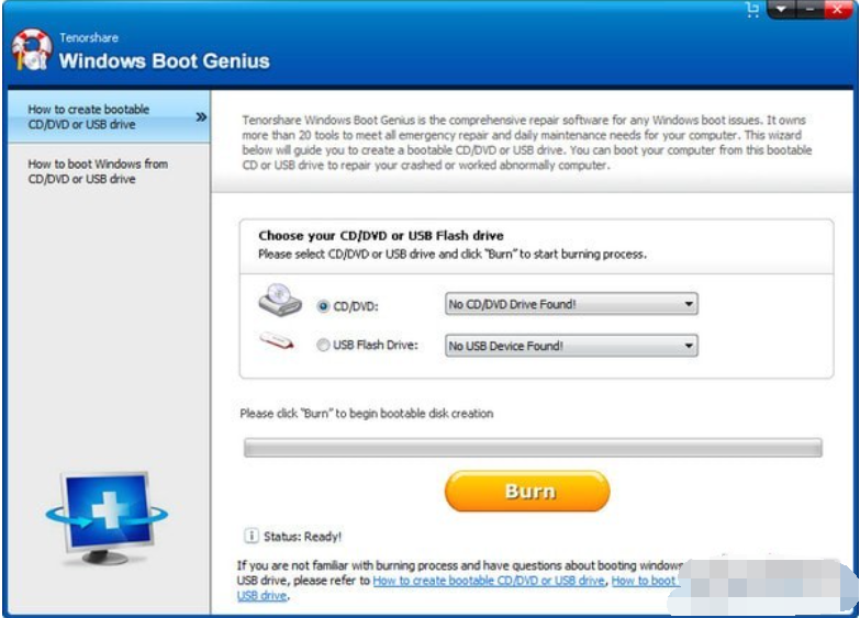 TenorshareWindowsBootGenius截图1