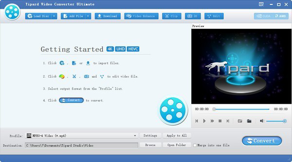 TipardVideoConverter(多功能视频转换器)截图1