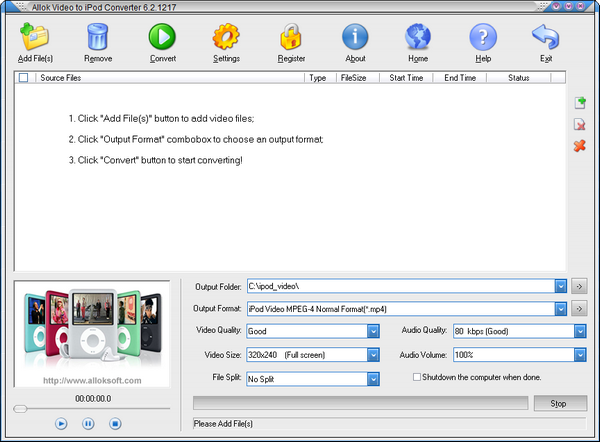 AllokVideotoiPodConverter截图1