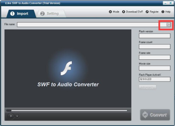 iLikeSWFtoAudioConverter截图1