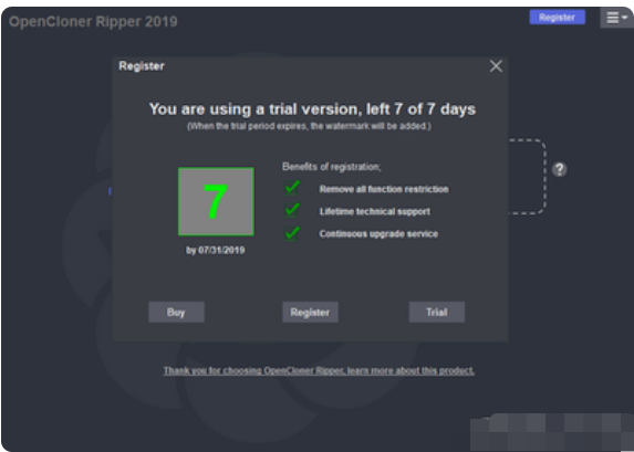 OpenClonerRipper2019(光盘翻录软件)截图2