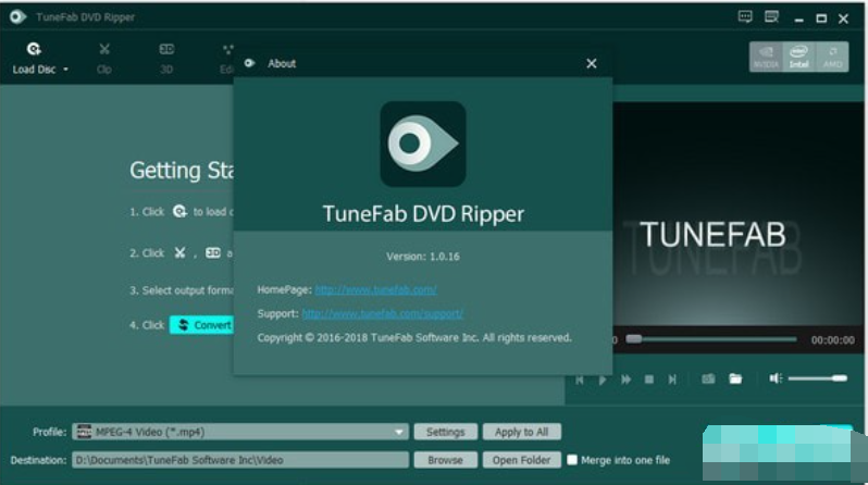 TuneFabDVDRipper(DVD格式转换器)截图2