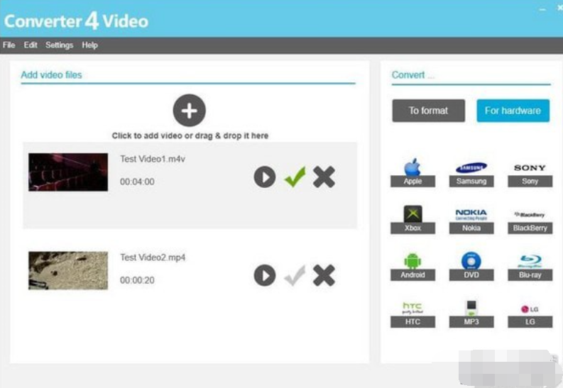 Converter4Video(视频格式转换器)截图2