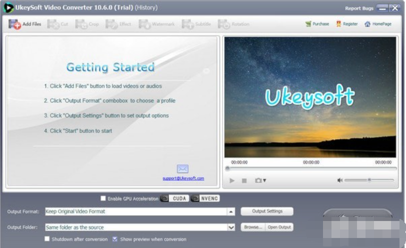 UkeysoftVideoConverter(视频转换工具)截图1