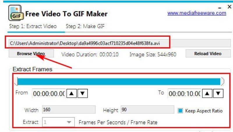 VideoToGifMaker(视频转GIF软件)截图2