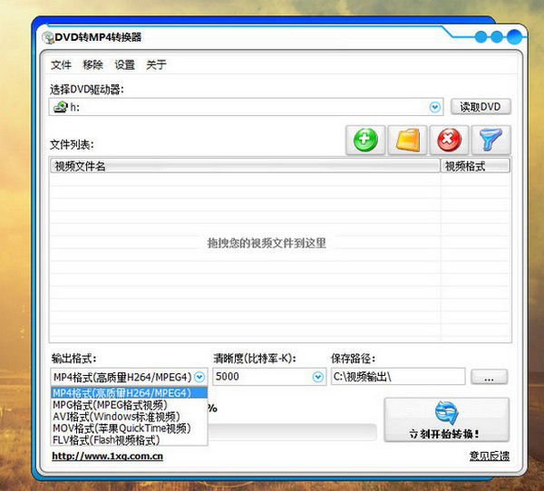 DVD转MP4转换器截图2