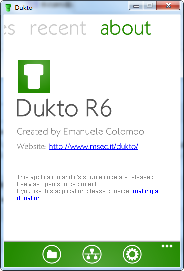 DuktoR6(局域网互传软件)截图1